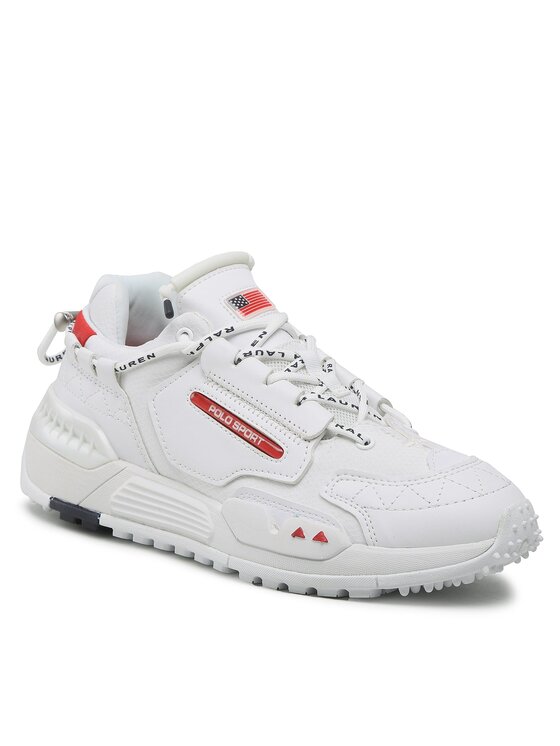 Polo Ralph Lauren Sneakersy Polo Ralph Lauren Ps200-Sk-Ltl 809841218001 Biela