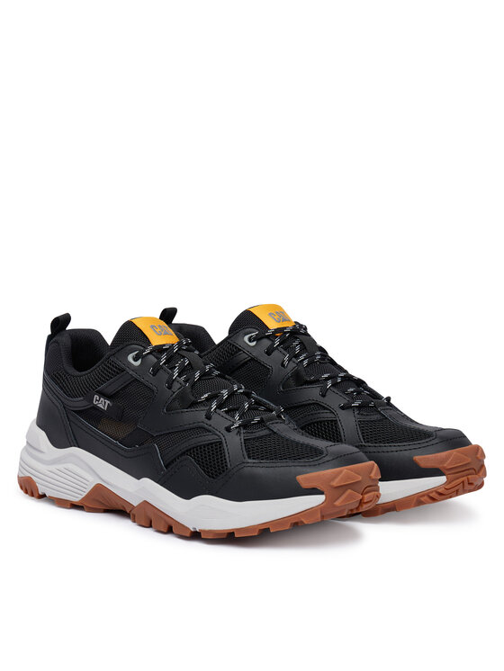 CAT Footwear Снікерcи CAT Footwear Grapple Leather Mesh P726658 Чорний