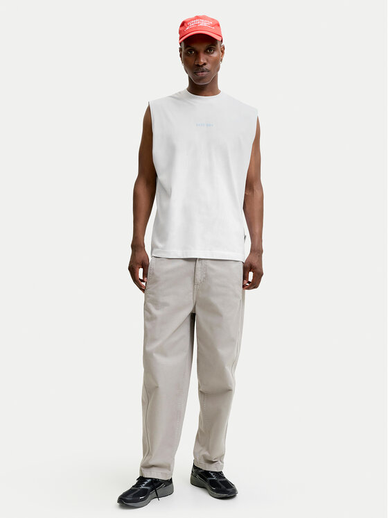 Jack & Jones Jack & Jones Camiseta sin mangas Eterna 12295670 Blanco Loose Fit
