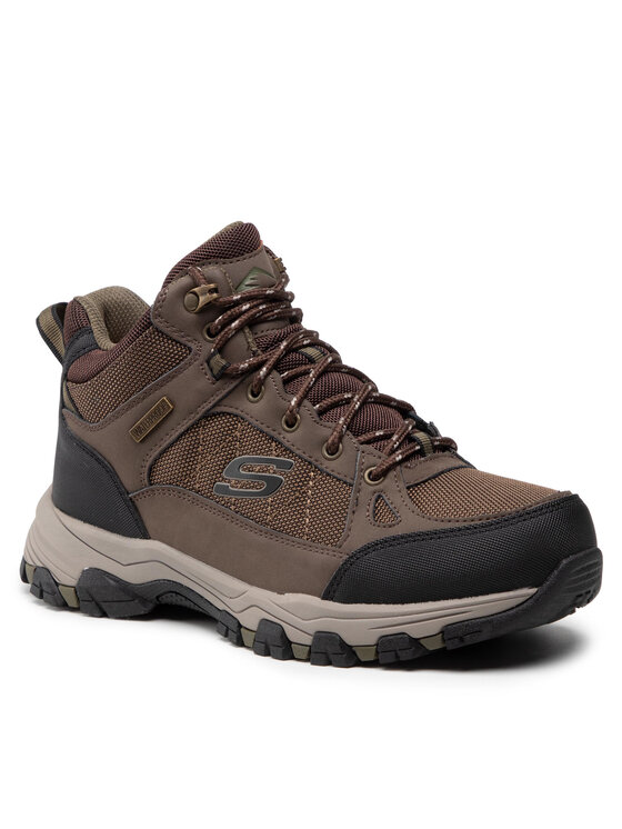 Skechers Turistická obuv Skechers Melano 204477/CHOC Hnědá