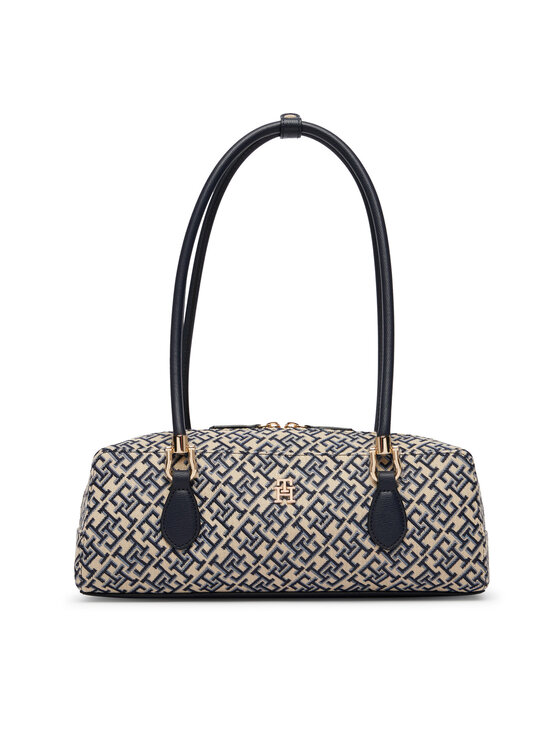 Tommy Hilfiger Soma Tommy Hilfiger Th Grace Shoulder Bag Jacquard AW0AW18752 Zils