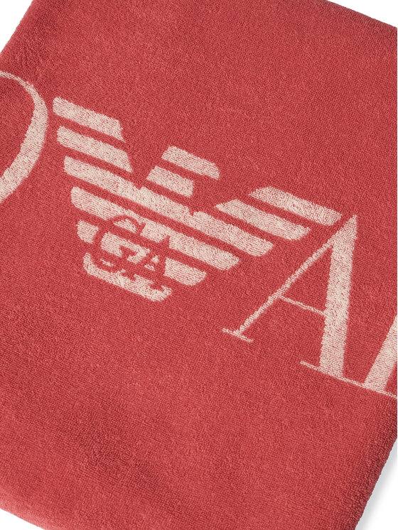 Emporio Armani Plážová osuška Emporio Armani EX000019 AF20424 UA303 Tmavě růžová
