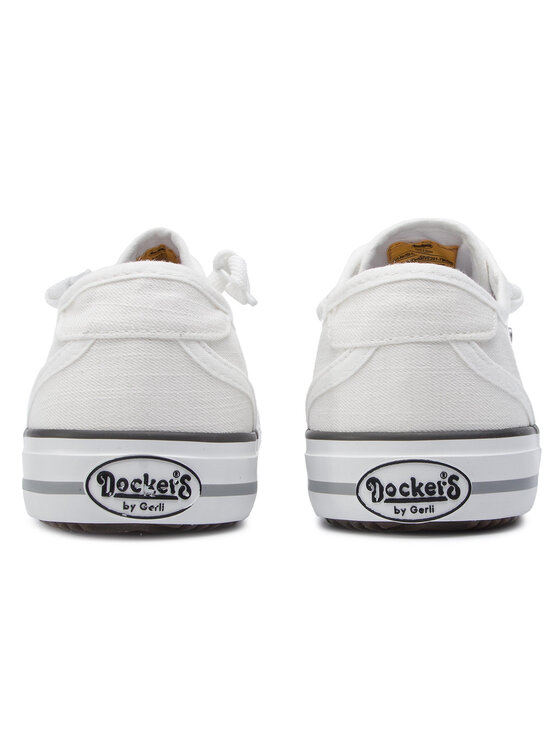 Dockers by Gerli Plátenky Dockers by Gerli 42VE201-790500 Biela