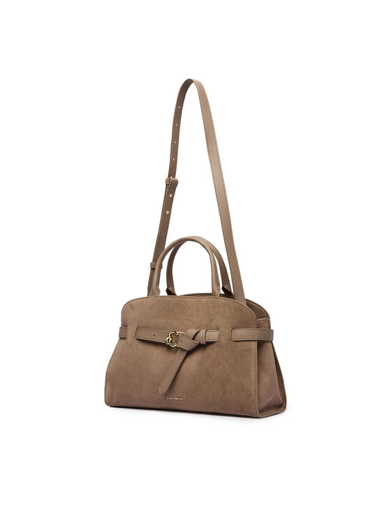 Coccinelle Сумка Coccinelle TLB Coccinellesabine Suede Bi E1 TLB 18 04 01 Темно-бежевий