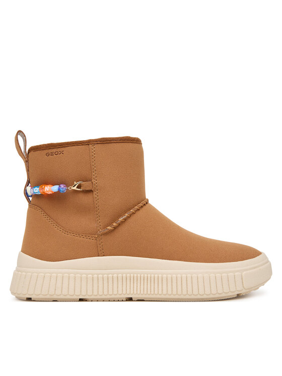 Geox Ботуши Geox J Laquinny Girl J66M3E 000AU C6627 S Кафяв