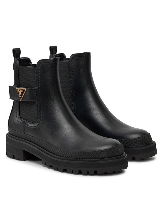 Guess Ботильйони Guess Bensly FLFBEN ELE10 Чорний