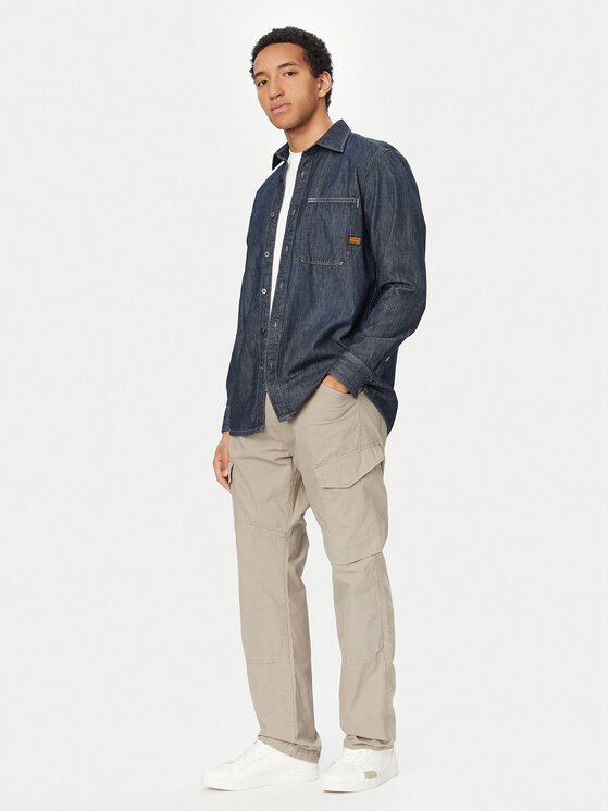 G-STAR G-Star Raw Παντελόνι υφασμάτινο D28376-D388 Ανοιχτό μπεζ Regular Fit
