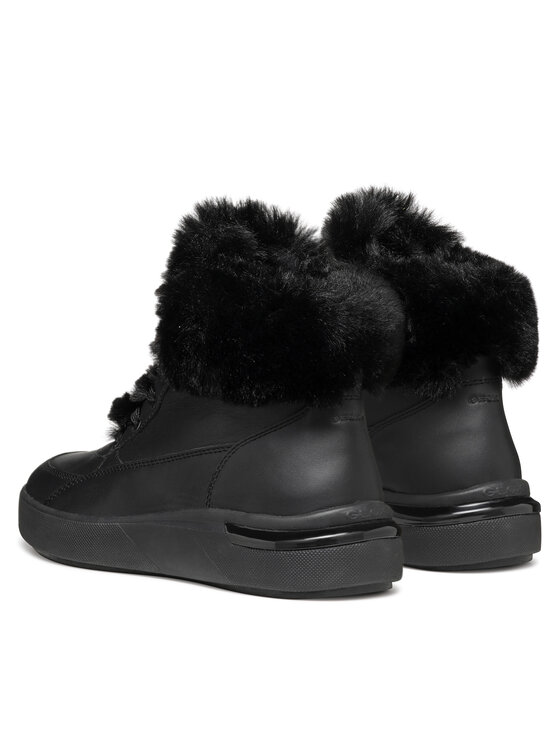 Geox Šnurovacia obuv Geox D Dalyla D46QFA 00085 C9999 Čierna
