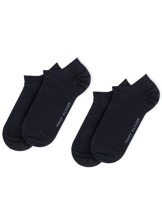 Tommy Hilfiger Krátke ponožky Tommy Hilfiger 342023001 Tmavomodrá