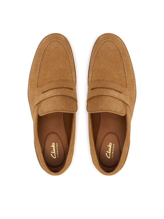 Clarks Туфлі Clarks Aldwin Step 26186450 Коричневий