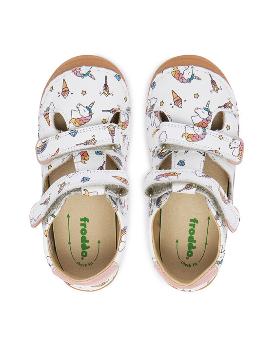 Froddo Босоніжки Froddo Paix Up Double G2150208-9 S Білий