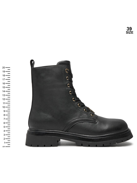 Tommy Hilfiger Outdoorová obuv Tommy Hilfiger Lace Up Bootie T3A5-33568-0092 S Čierna