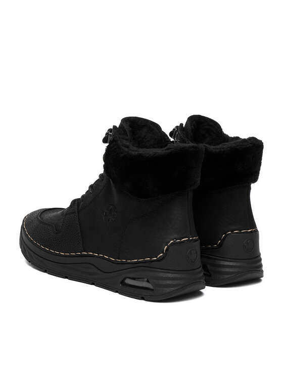 Rieker Зимни обувки Rieker CEO-44555-00 Черен