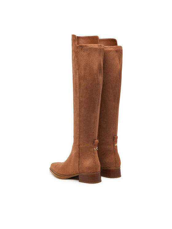 MICHAEL Michael Kors Cizme lungi muschetar MICHAEL Michael Kors Lex Boot 40F6LXMB1S Maro deschis