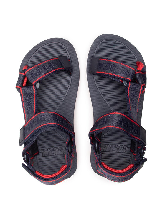 Pepe Jeans Босоніжки Pepe Jeans Pool Tape Boys PBS90043 Cиній