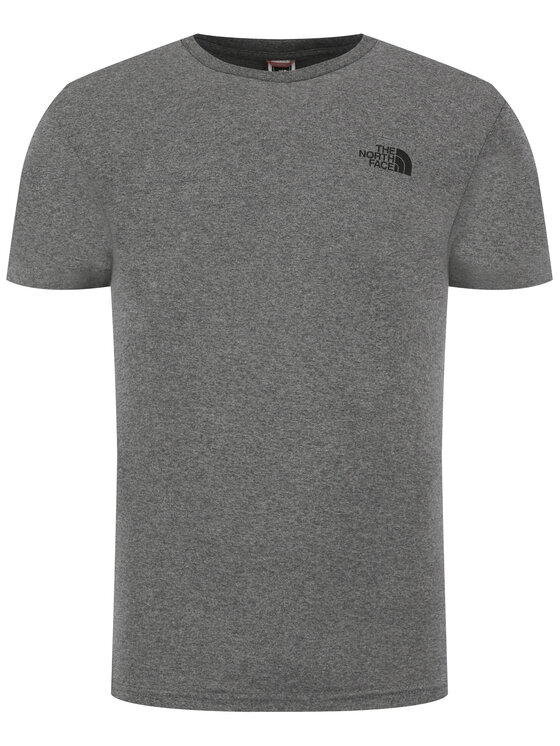 The North Face The North Face T-Shirt Simple Dome Tee NF0A2TX5 Γκρι Regular Fit