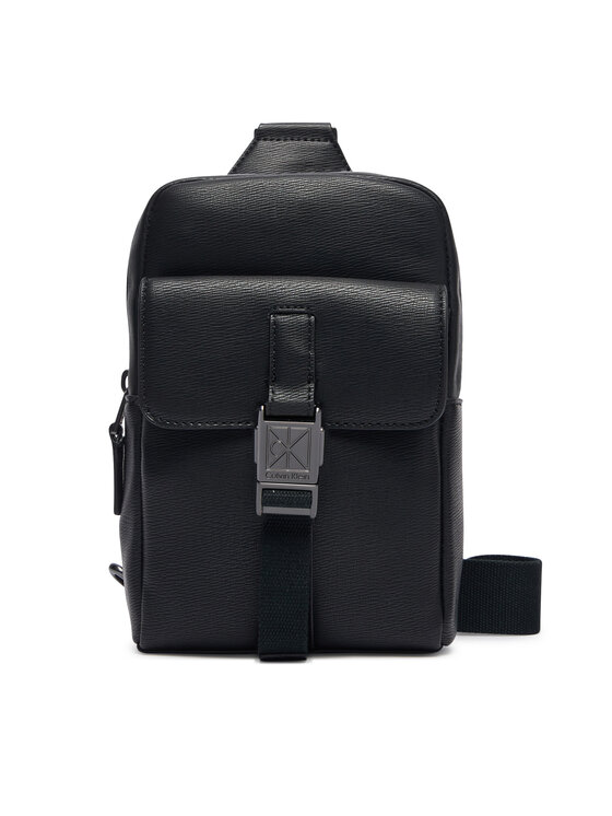 Calvin Klein Saszetka Calvin Klein Emblem Hw Sling LV04D3507G Czarny