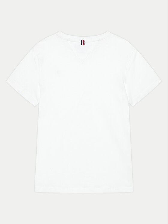 Tommy Hilfiger Tommy Hilfiger Majica KB0KB04140 D Bela Regular Fit