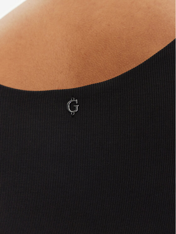 Guess Guess Топ W5GP22 KAQL2 Чорний Regular Fit