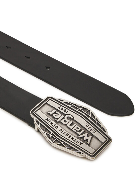 Wrangler Moški pas Wrangler Big Buckle 112358068 Črna