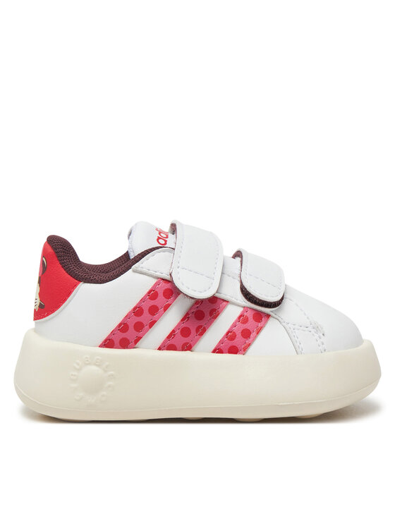 adidas Sneakersy adidas Disney Minnie Mouse Grand Court 2.0 IH6309 Biela