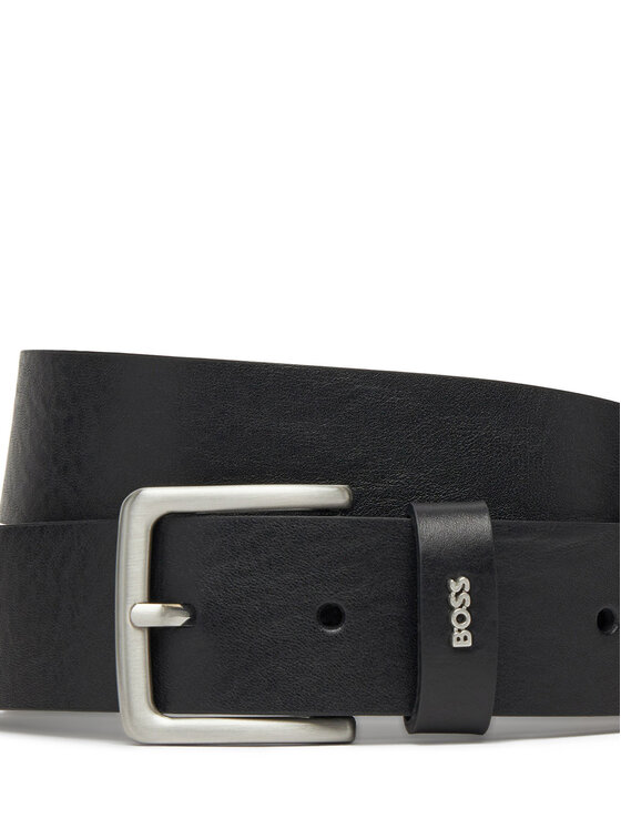 BOSS Vīriešu josta BOSS 50548370 Melns