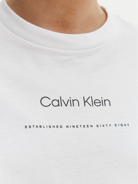 Calvin Klein Jeans Calvin Klein Jeans Camiseta Classic LV047C811G Blanco Regular Fit