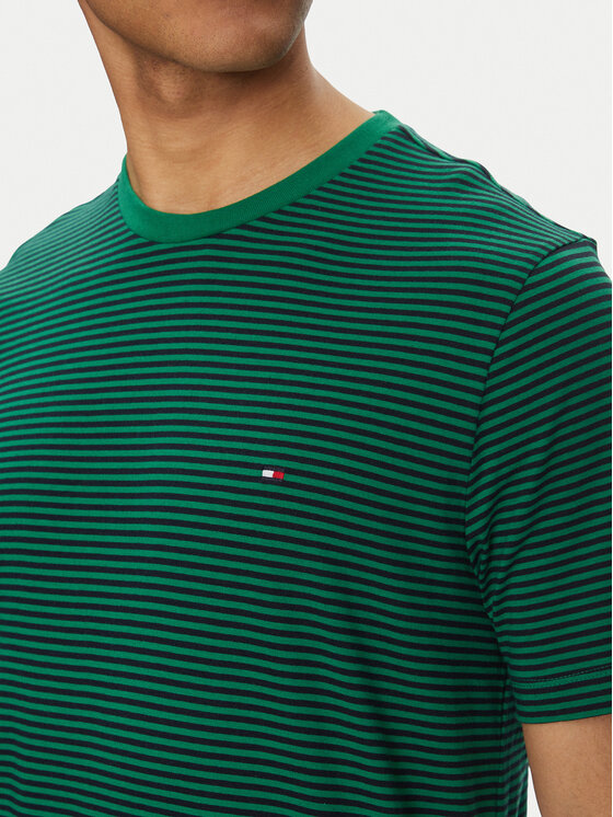 Tommy Hilfiger Tommy Hilfiger T-shirt Ess Seasonal MW0MW39995 Zelena Regular Fit