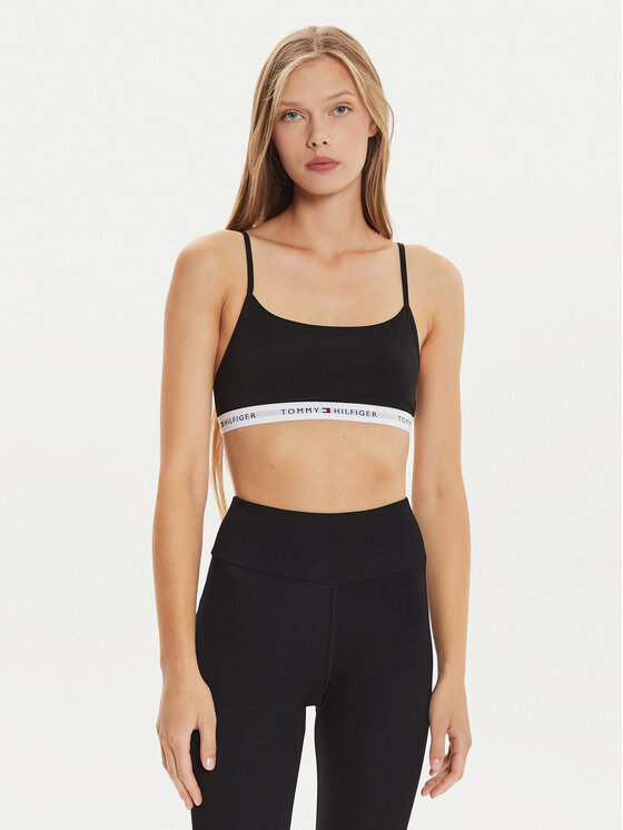 Tommy Hilfiger Tommy Hilfiger Σετ σουτιέν τύπου τοπ UW0UW05528 Μαύρο