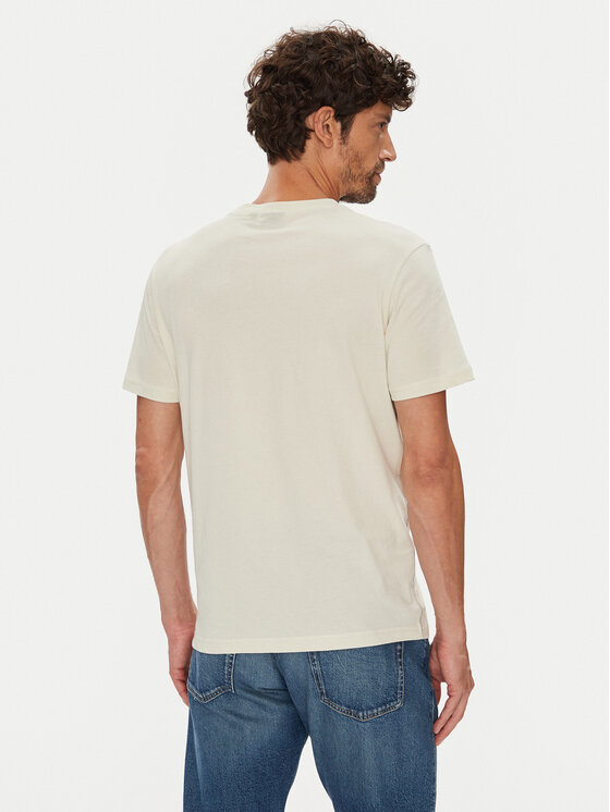 Napapijri Napapijri Camiseta S-Aylmer NP0A4HTO Beis Regular Fit