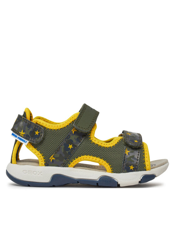 Geox Basutės Geox B Sandal Multy Boy B450FA 014CE C0629 S Chaki