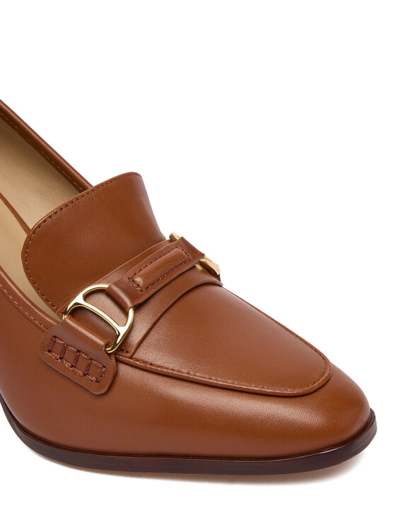 LAUREN RALPH LAUREN Čevlji z visoko peto LAUREN RALPH LAUREN 802P04169002 Rjava