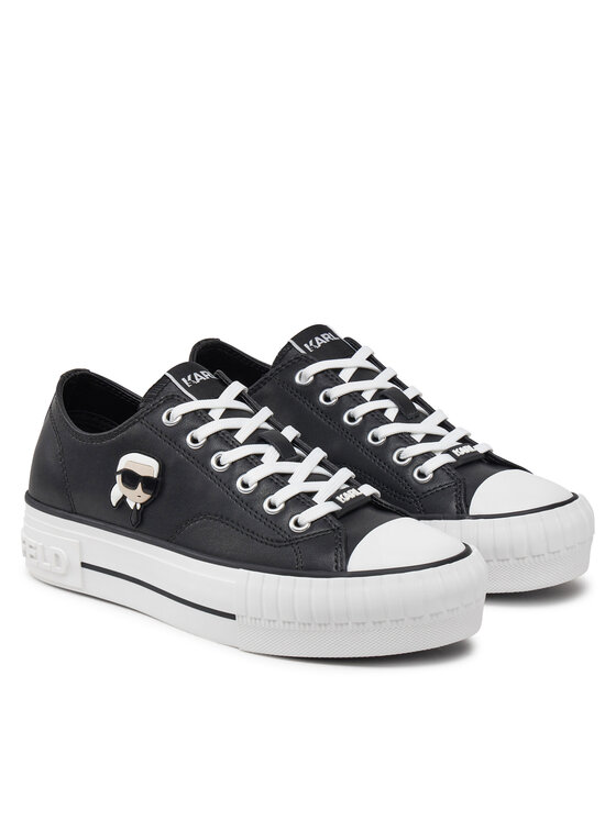 KARL LAGERFELD Кеди KARL LAGERFELD Kampus Max KL60425T Чорний