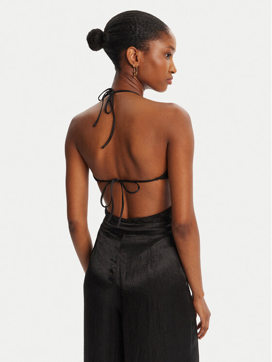 Bardot Bardot Боді Rosala Halter Lace 59940TB Чорний