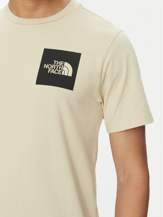 The North Face The North Face Camiseta Fine NF0A8A6M Beis Regular Fit