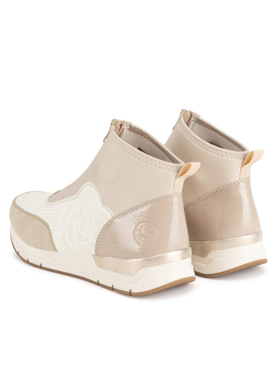 Rieker Sneakersy Rieker 58959-62 Béžová