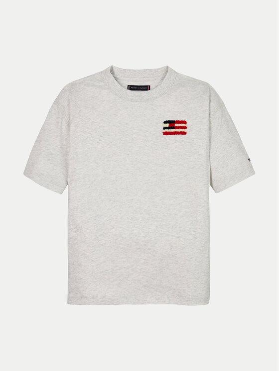 Tommy Hilfiger Tommy Hilfiger Póló KB0KB09531 S Szürke Regular Fit