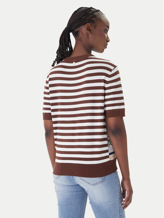 Liu Jo Liu Jo Camiseta WA6386 MS49I Marrón Regular Fit
