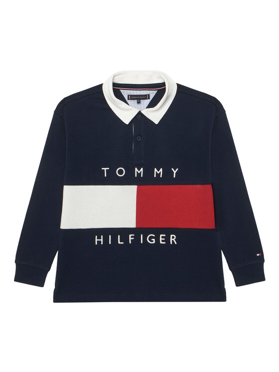 Tommy Hilfiger Tommy Hilfiger Polo KB0KB10354 Azul marino Regular Fit