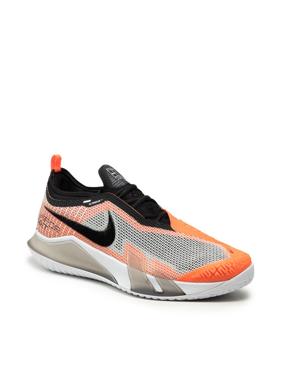 Nike Обувки за тенис Nike React Vapor Nxt Hc CV0724 100 Оранжев