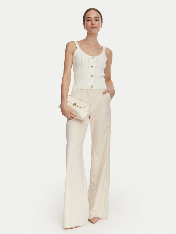 Guess Guess Top W6YR25 Z0972 Crema Slim Fit