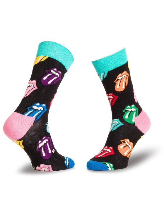 Happy Socks Довгі шкарпетки Happy Socks RLS01-9300 Чорний