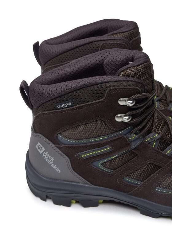 Jack Wolfskin Trekingová obuv Jack Wolfskin Vojo 3 Texapore Mid M 4042462 Hnedá