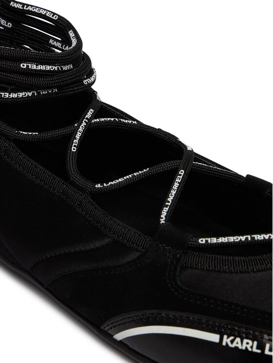 KARL LAGERFELD Балетки KARL LAGERFELD Altia KL66111 Чорний