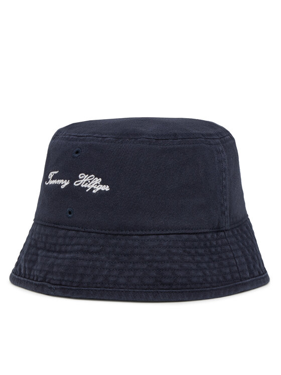 Tommy Hilfiger Капела Tommy Hilfiger Seasonal Flag Bucket AM0AM13384 Тъмносин