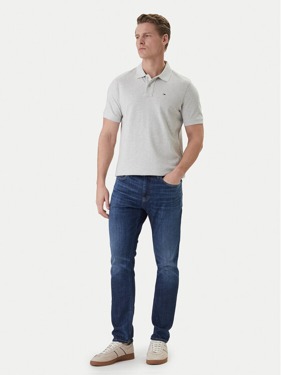 Tommy Jeans Tommy Jeans Polo DM0DM22711 Gris Regular Fit