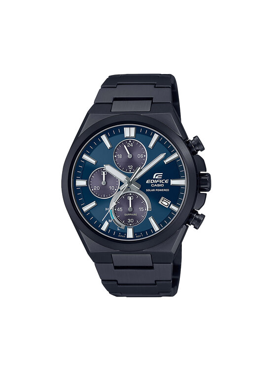 Casio Ceas Casio Edifice Solar Powered Chronograph EFS-S630DC-2AVUEF Negru