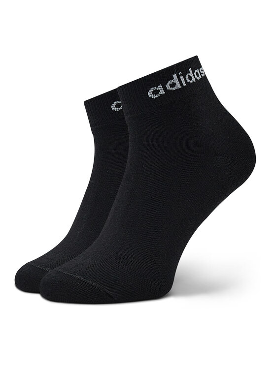 adidas Skarpety krótkie adidas Think Linear Ankle Socks 3 Pairs IC1306 Szary