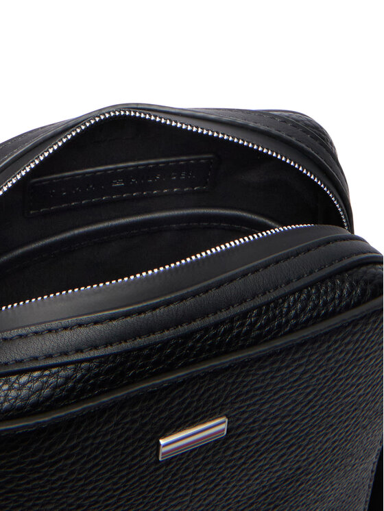 Tommy Hilfiger Мъжка чантичка Tommy Hilfiger Th Central Mini Reporter AM0AM14433 Черен