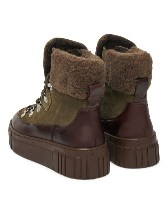 Gant Šnurovacia obuv Gant 31543099 Kaki